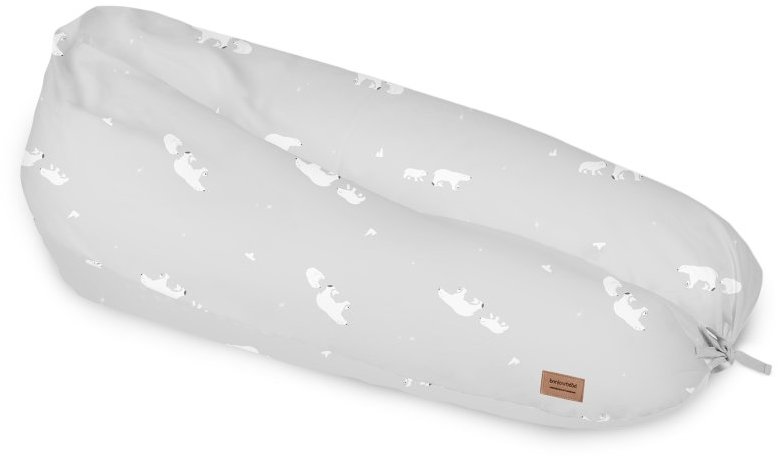 Bonjourbébé Bavlněný multifunkční polštář Polaris Grey