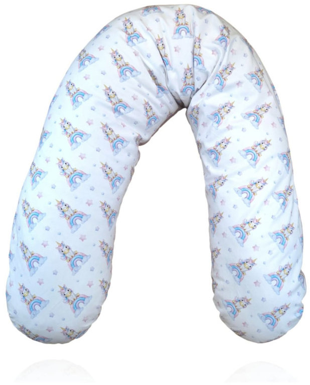 XKKO LUX Velký kojící polštář, Unicorns