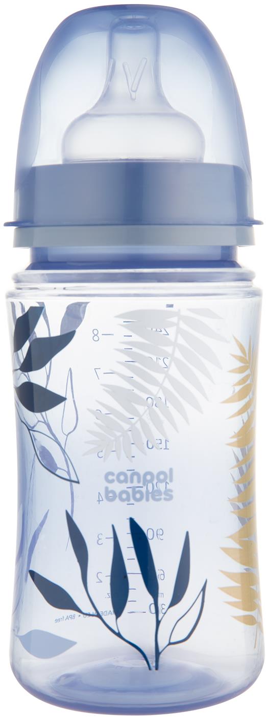 Canpol babies Antikoliková láhev EasyStart Gold 240 ml modrá