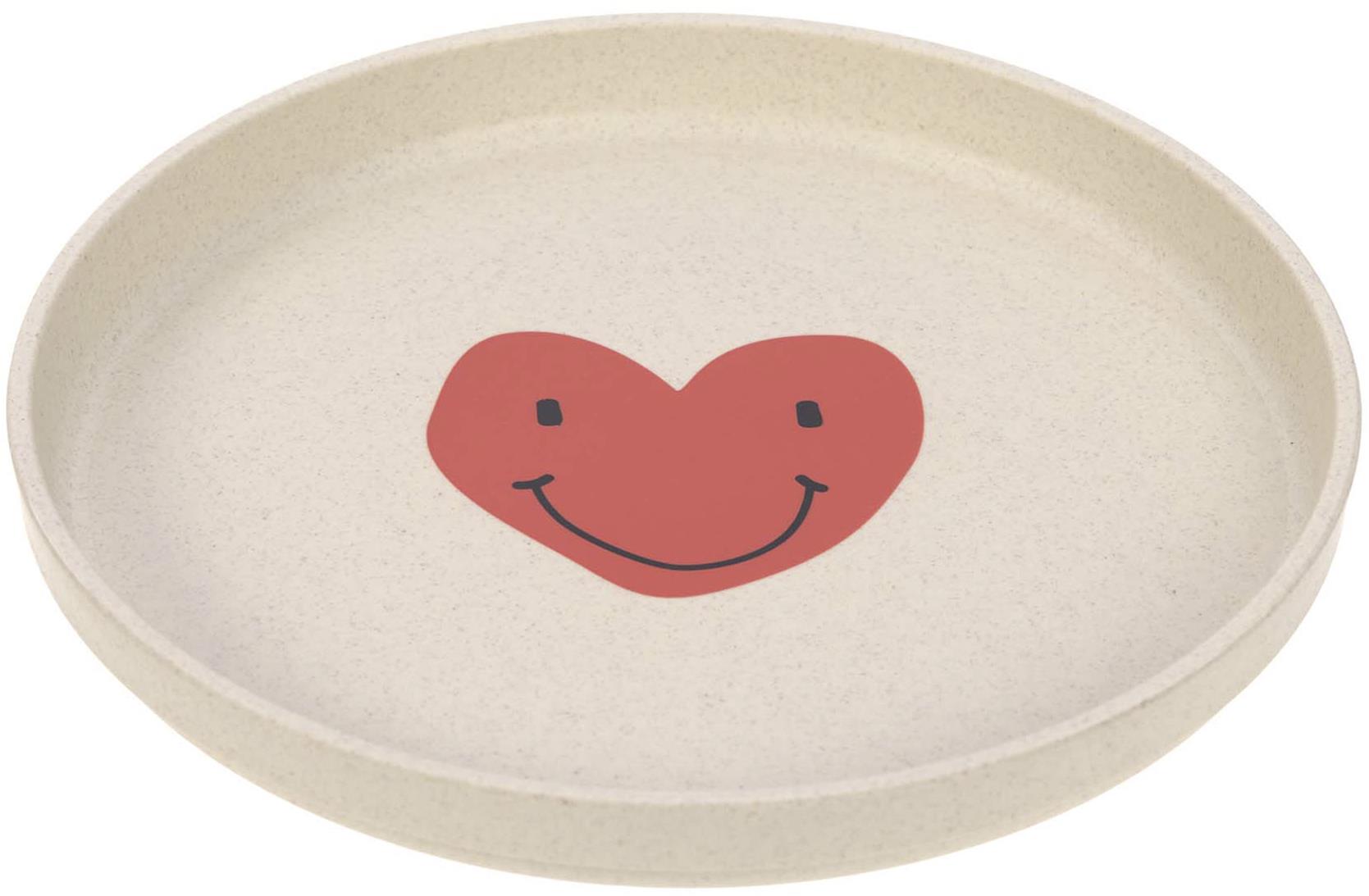 Lässig Plate PP/Cellulose Happy Rascals Heart