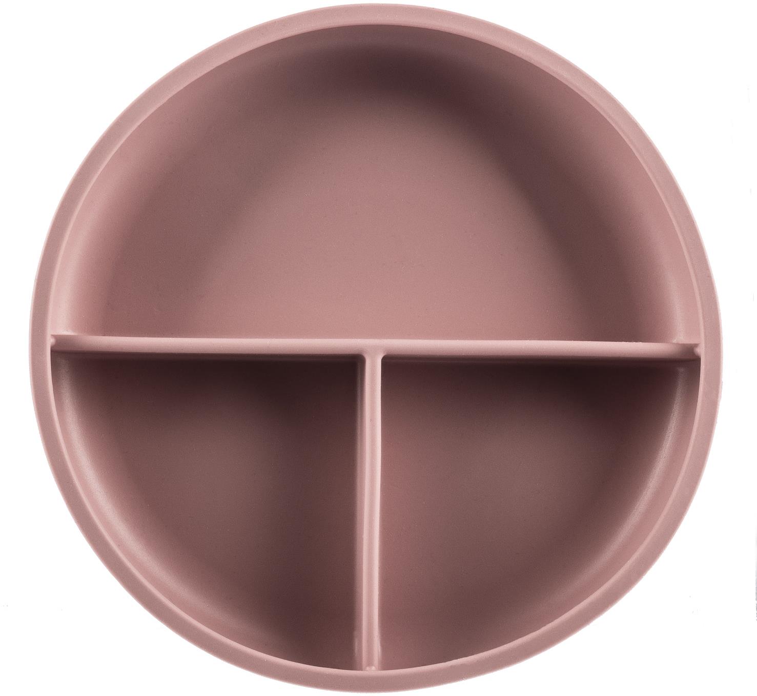 Zopa Dělený talířek s přísavkou Old Pink