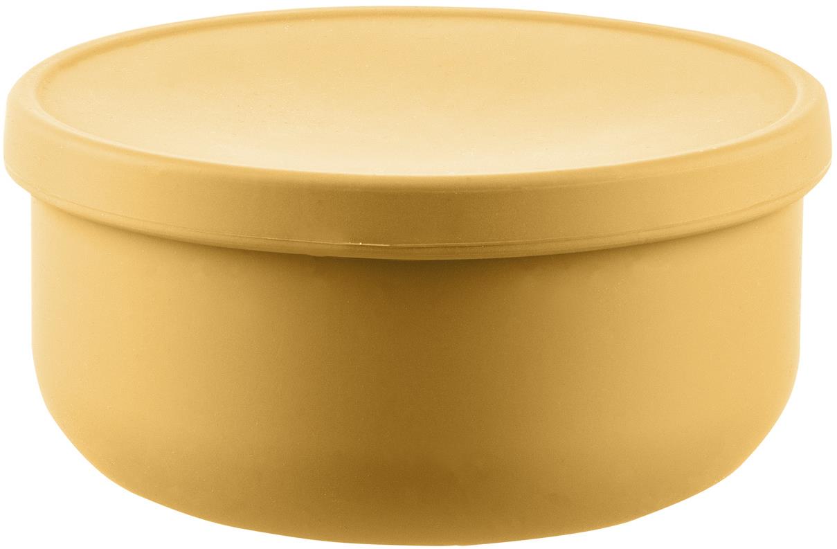 Zopa Miska s víčkem Mustard Yellow