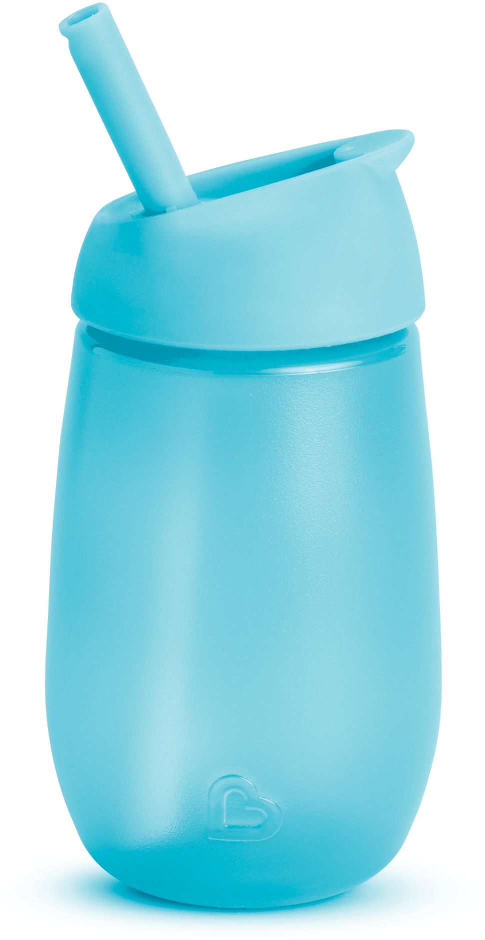 Munchkin Hrneček s brčkem Simple Clean 296 ml modrý