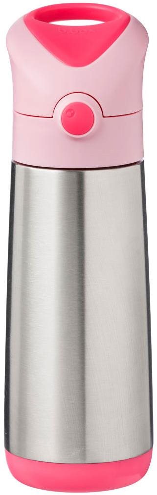 b.box Termoska na pití s brčkem 500 ml flamingo fizz