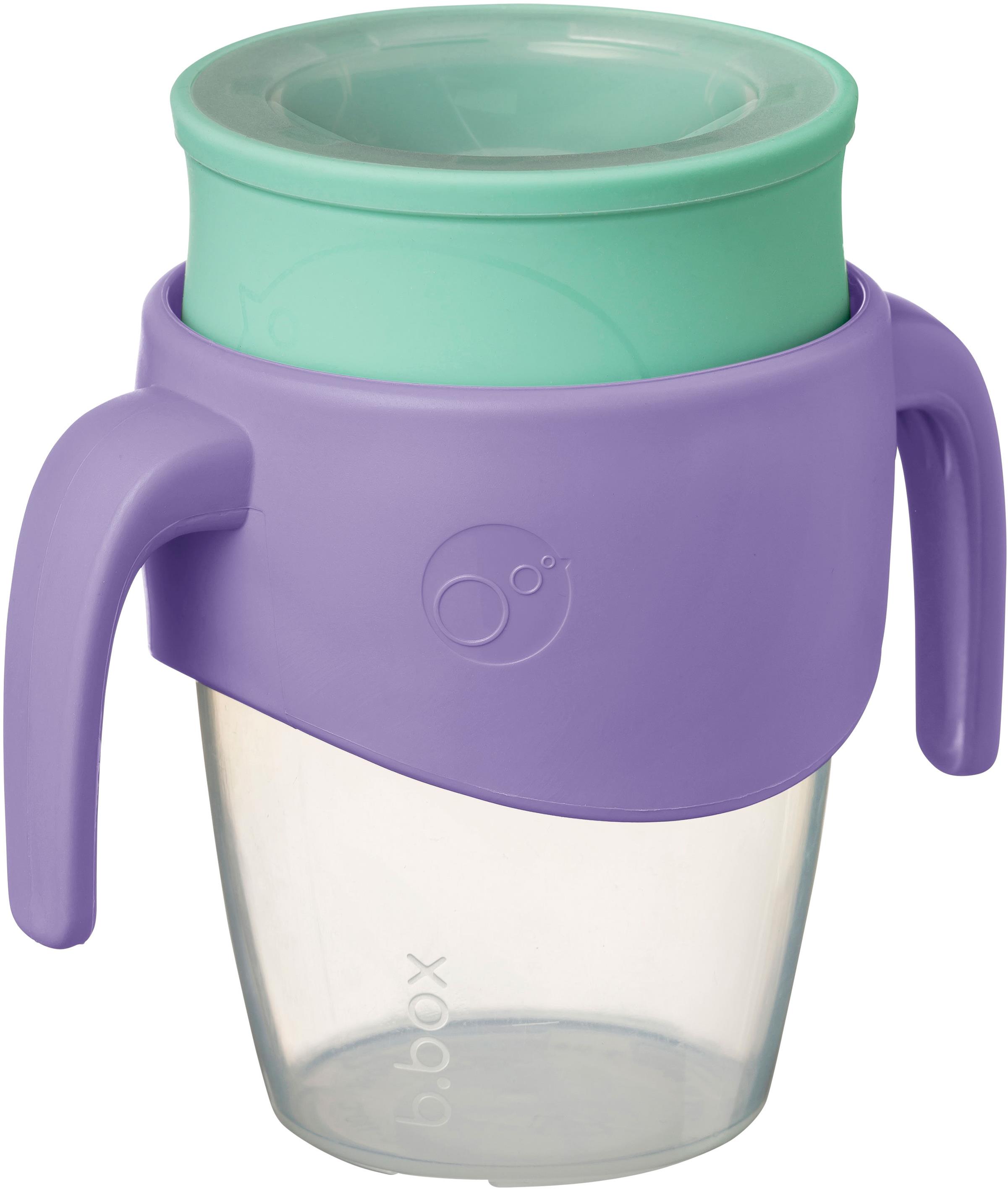 B.box 360° netekoucí učící hrneček 250 ml lilac pop