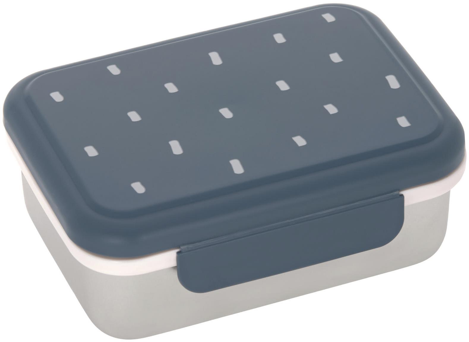 Lässig Lunchbox Stainless Steel Happy Prints midnight blue