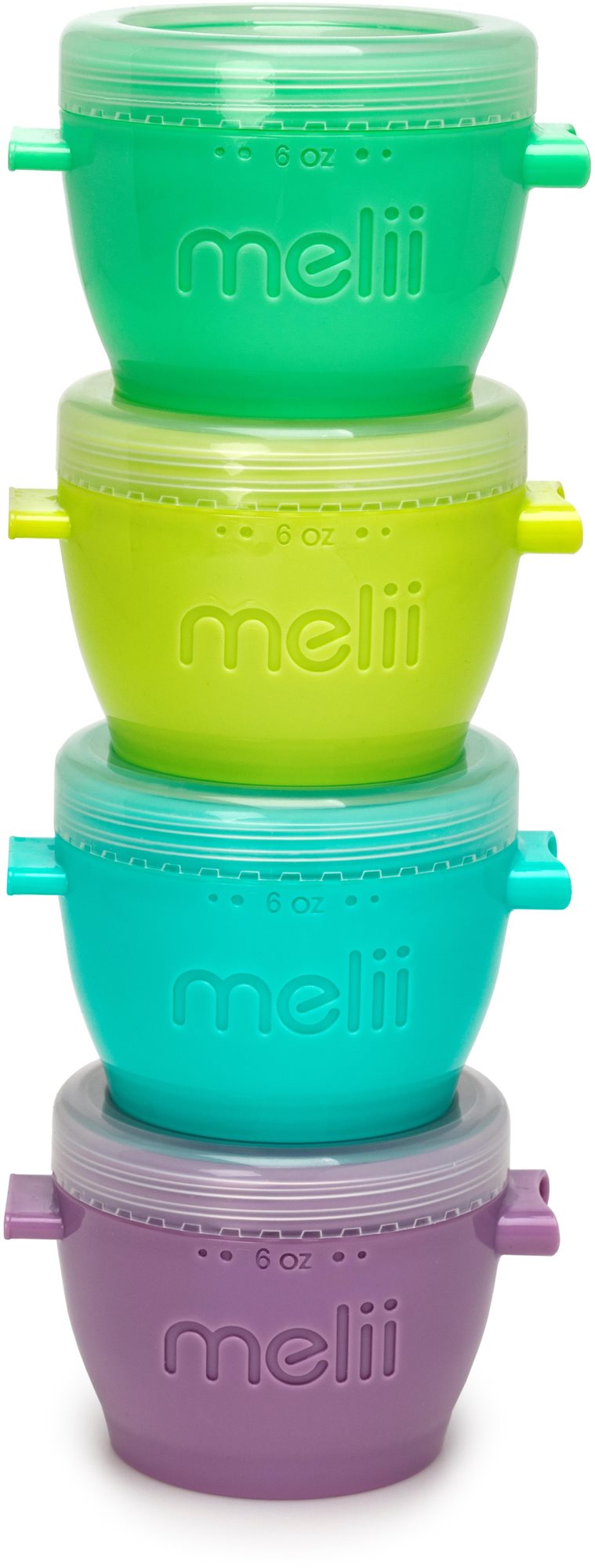 Melii Kelímky na potraviny Snap&Go 177 ml 4 ks