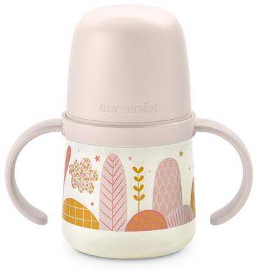Suavinex První láhev s oušky Dreams 150 ml růžová