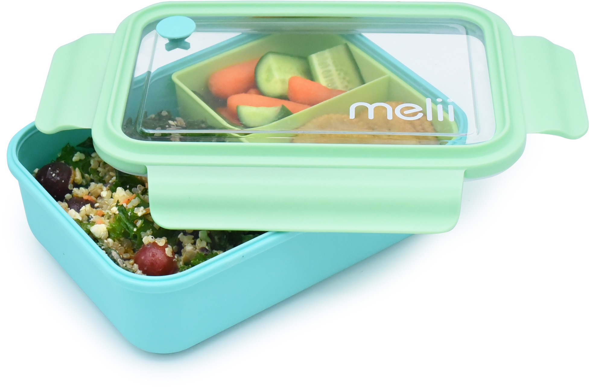 Melii Bento Box krabička na svačinu růžová