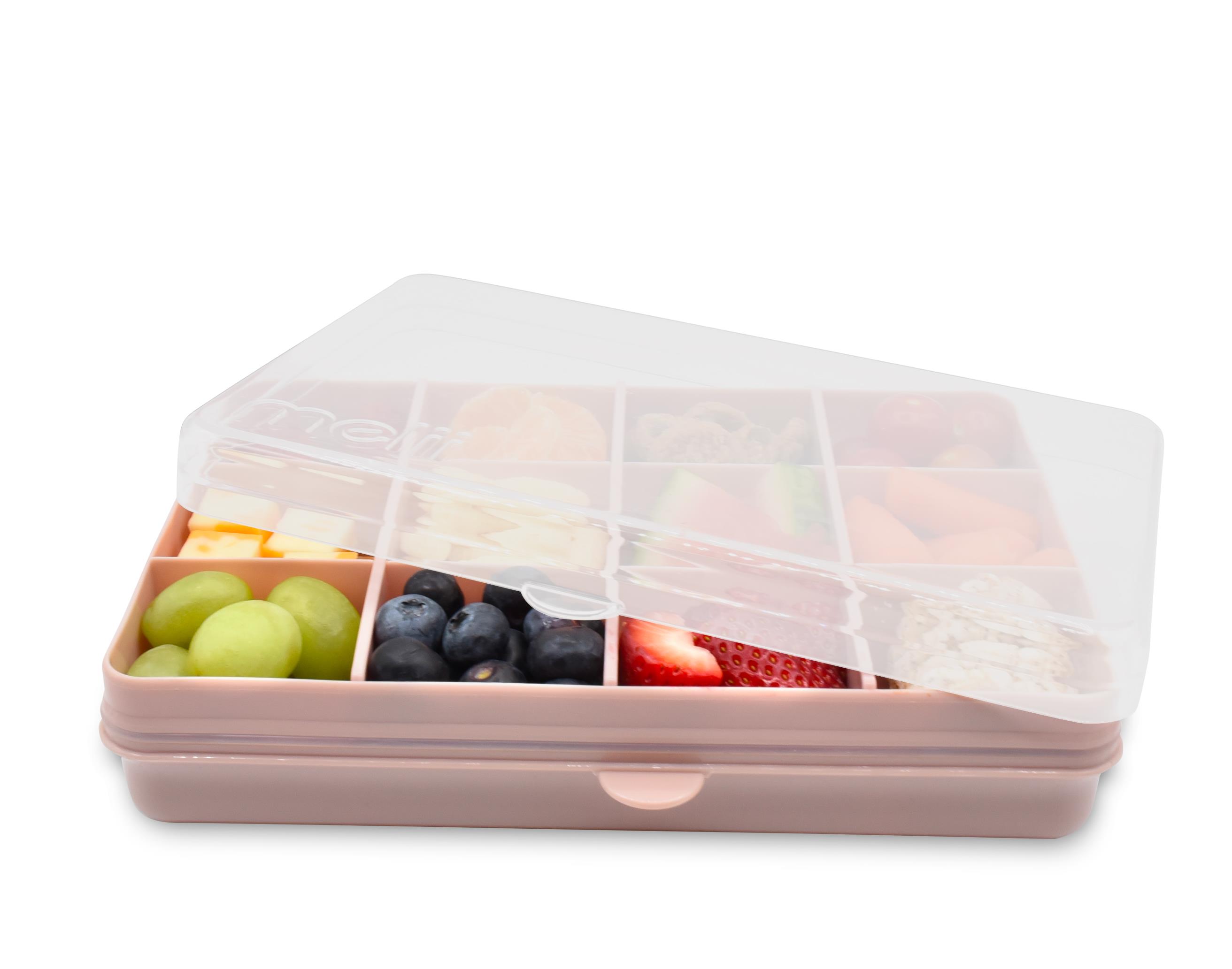 Melii Snackle Box krabička na svačinu růžová