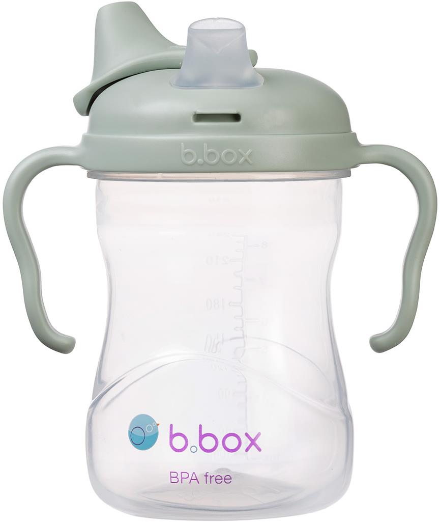 B.box Hrneček s pítkem světle zelený