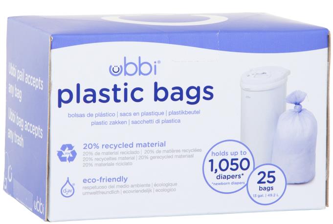 Ubbi Plastové sáčky 25 ks