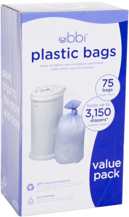 Ubbi Plastové sáčky 3-balení