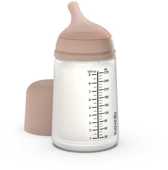 Suavinex Zero Zero Medium anti-koliková láhev 270 ml M