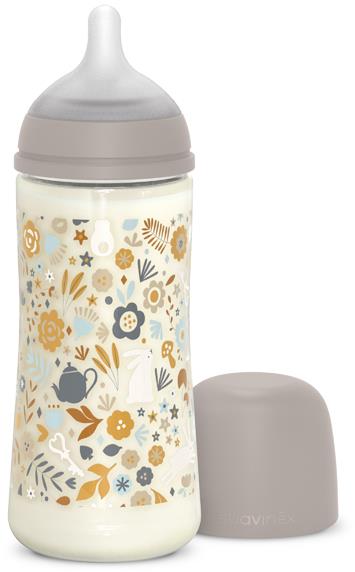 Suavinex Wonderland Fyziologická L 360 ml Liberty krémová