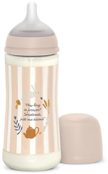 Suavinex Wonderland Fyziologická L 360 ml růžová