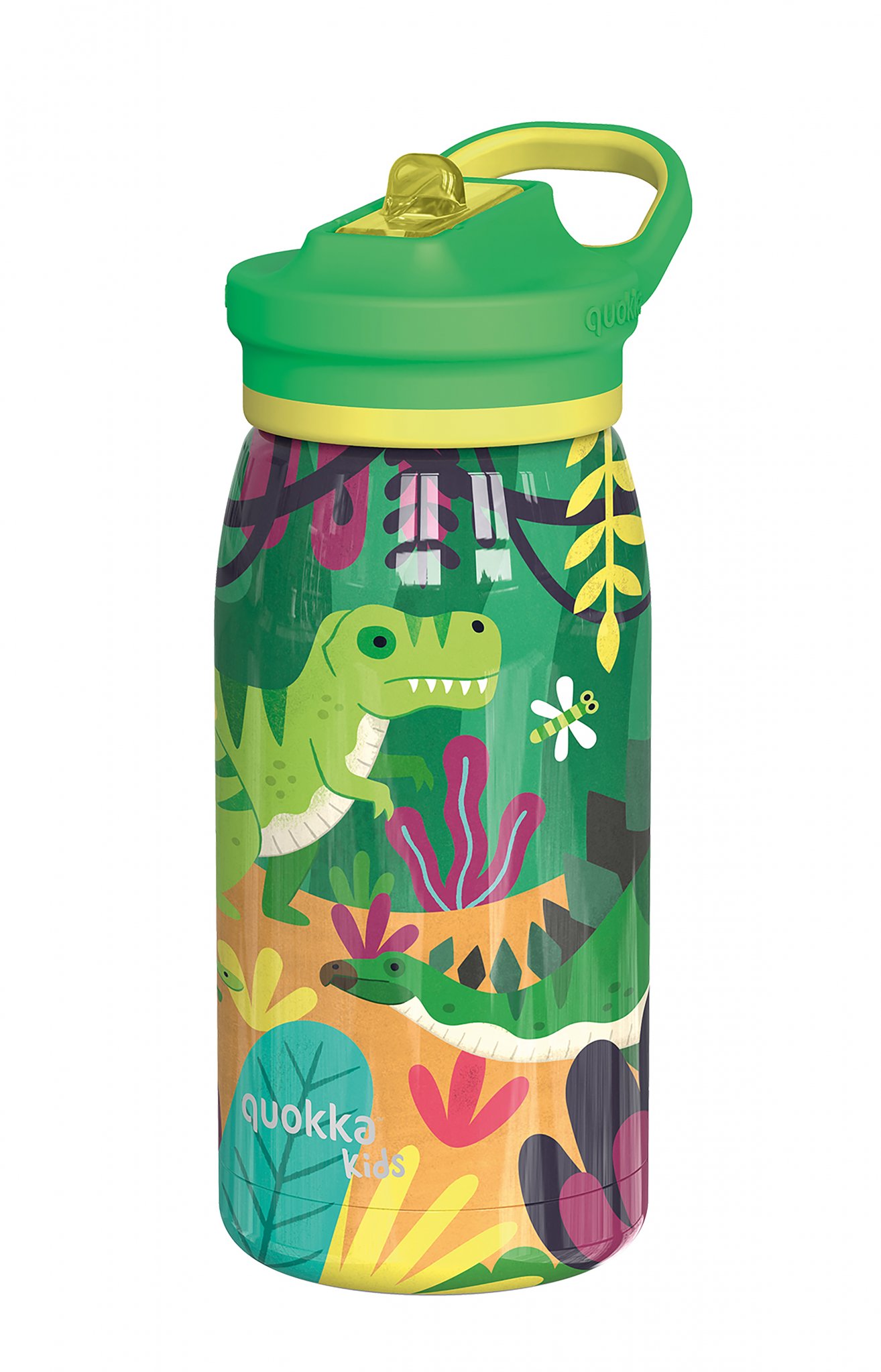 Quokka Termoláhev s pítkem Pop Kids 445 ml Dinosaurus Jungle