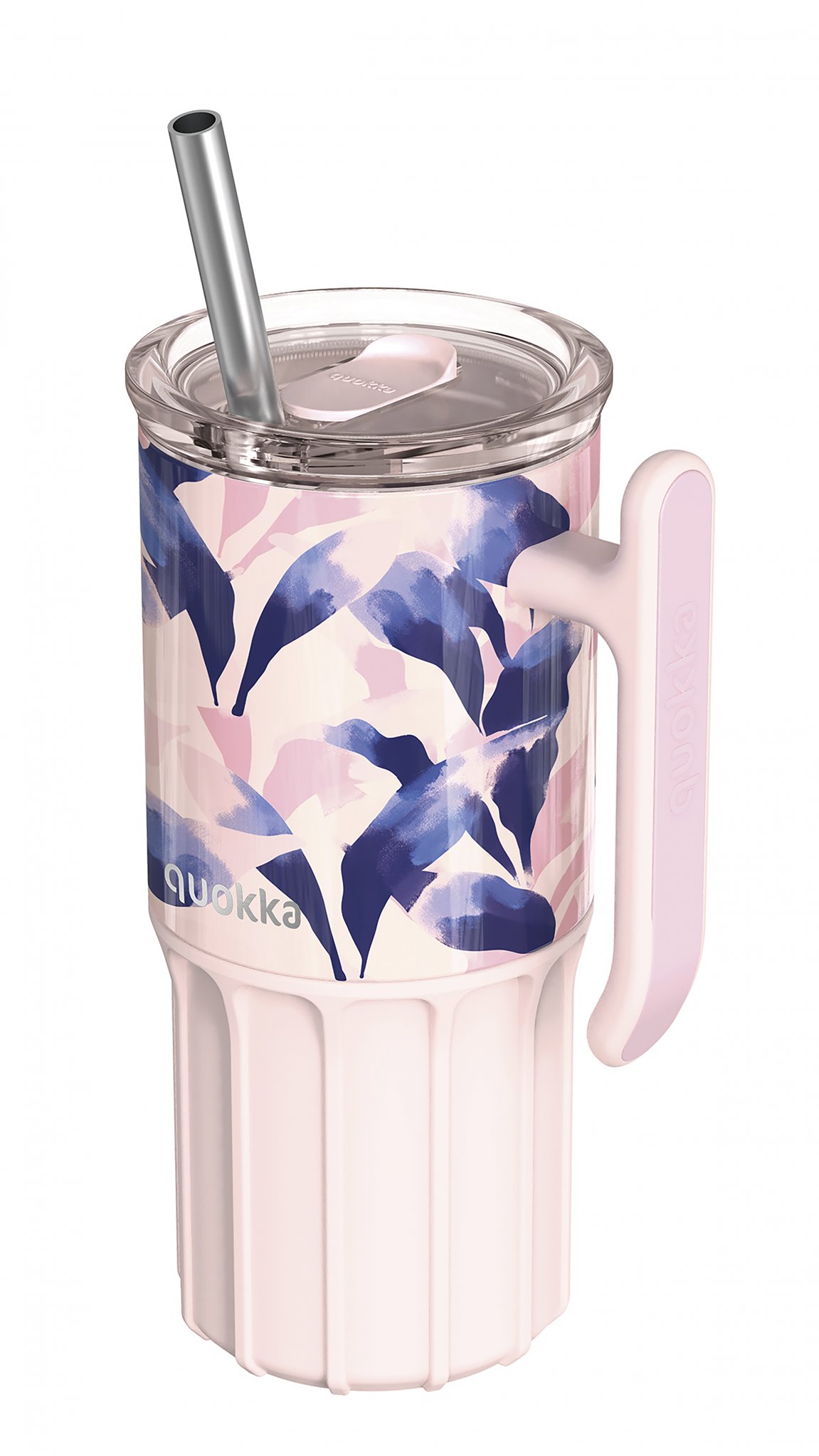 Quokka Umi s brčkem 720 ml Blue Feather