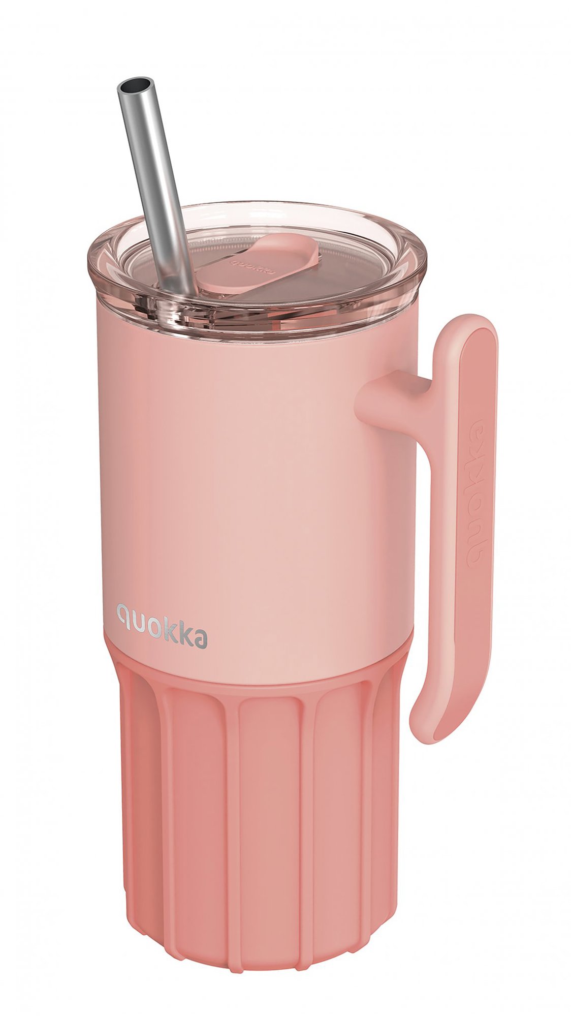 Quokka Umi s brčkem 720 ml Peachy Pink