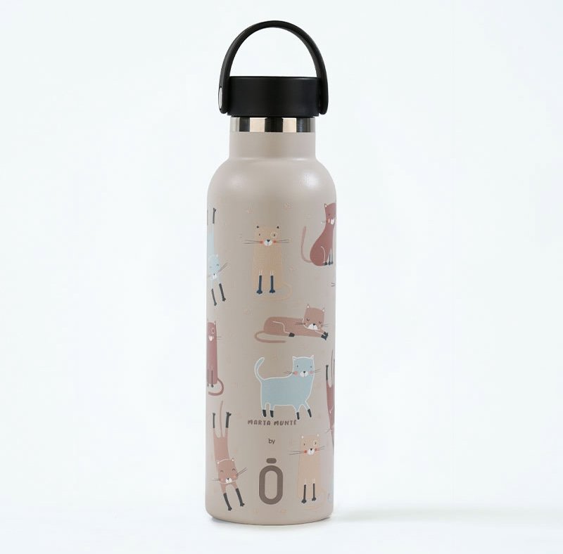 Runbott Termoláhev 600 ml Cats Taupe