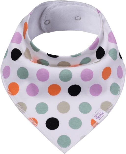 Simed Bavlněný bryndák s nepropustnou PUL vrstvou - Dots