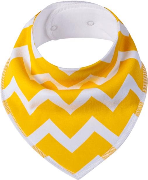 Simed Bavlněný bryndák s nepropustnou PUL vrstvou - Zigzag