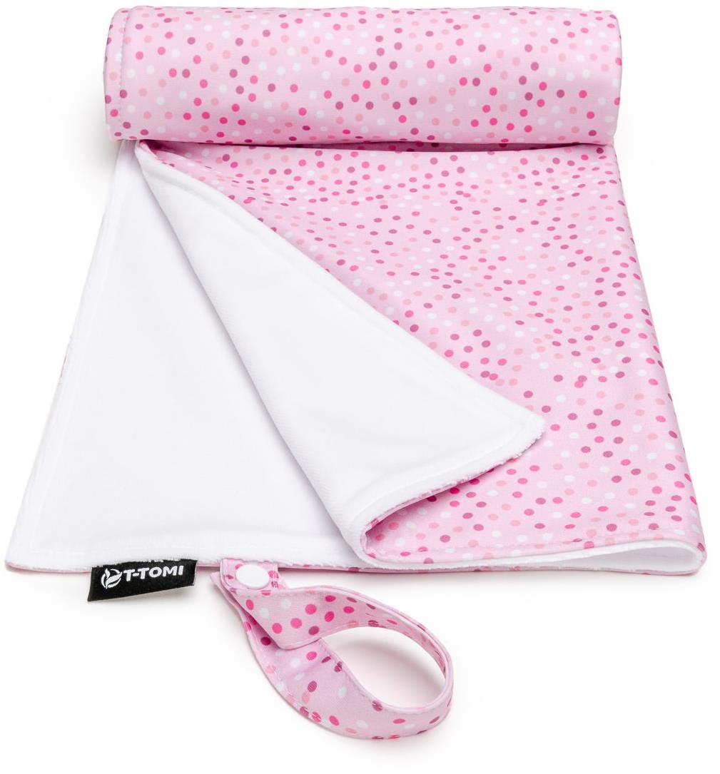 T-TOMI Přebalovací podložka, Pink dots