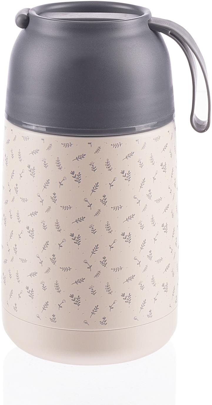 Zopa Termoska na jídlo se silikonovým držákem Flowers 620 ml