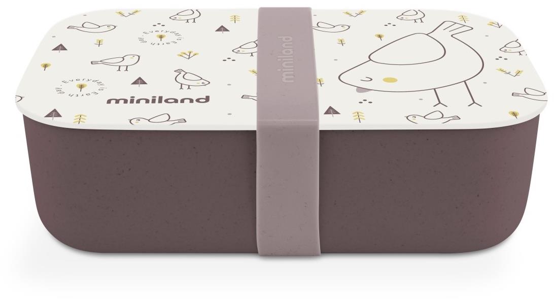 Miniland Box na jídlo Natur ptáček