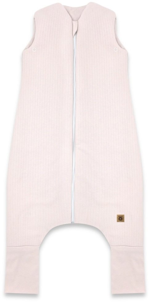 Miminu Spací vak se zahrnovacími nohavičkami, Soft Interlock, proužek, růžový, vel. S