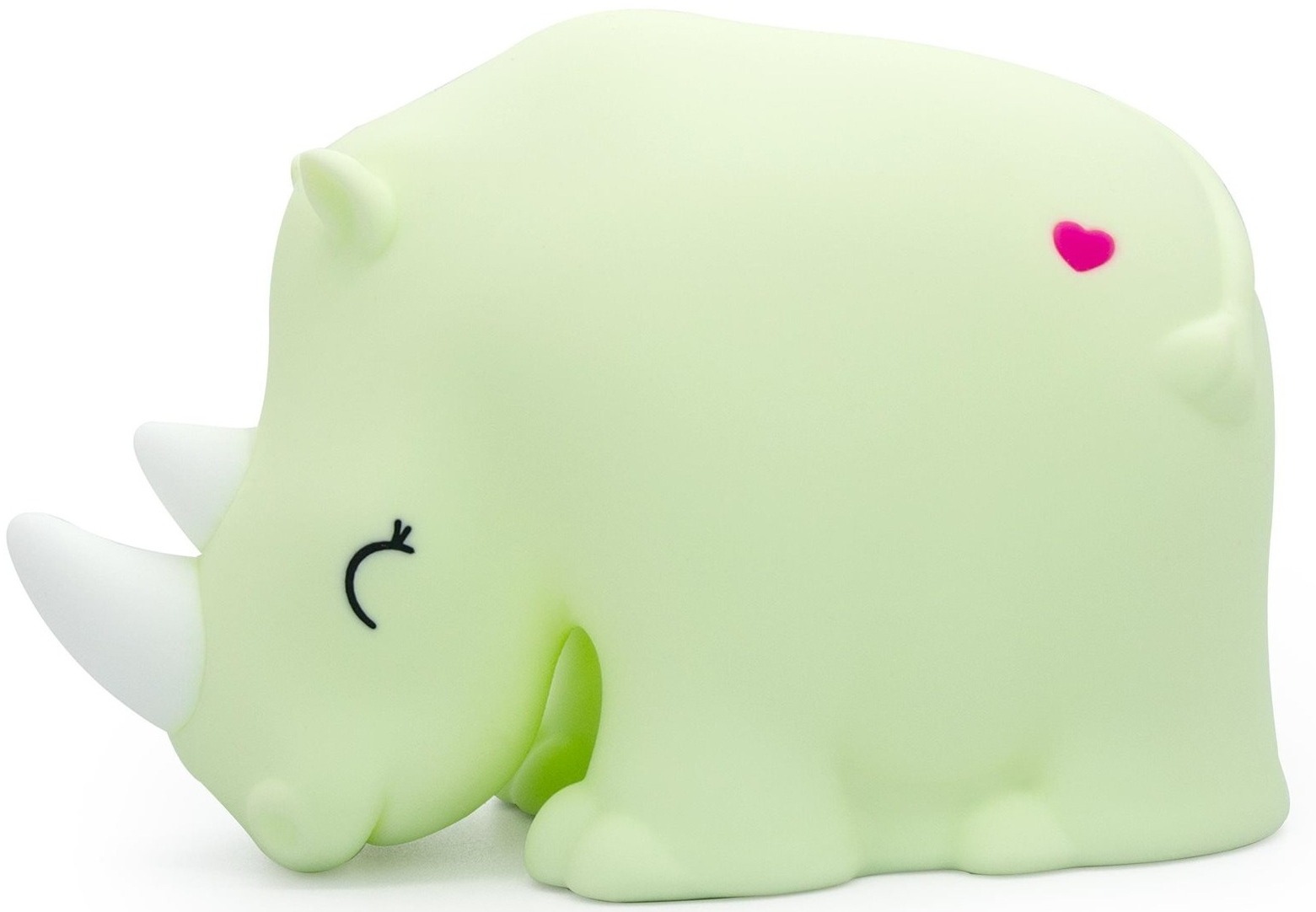 Noční světlo Nosorožec světle zelený USB od MTM DHINK