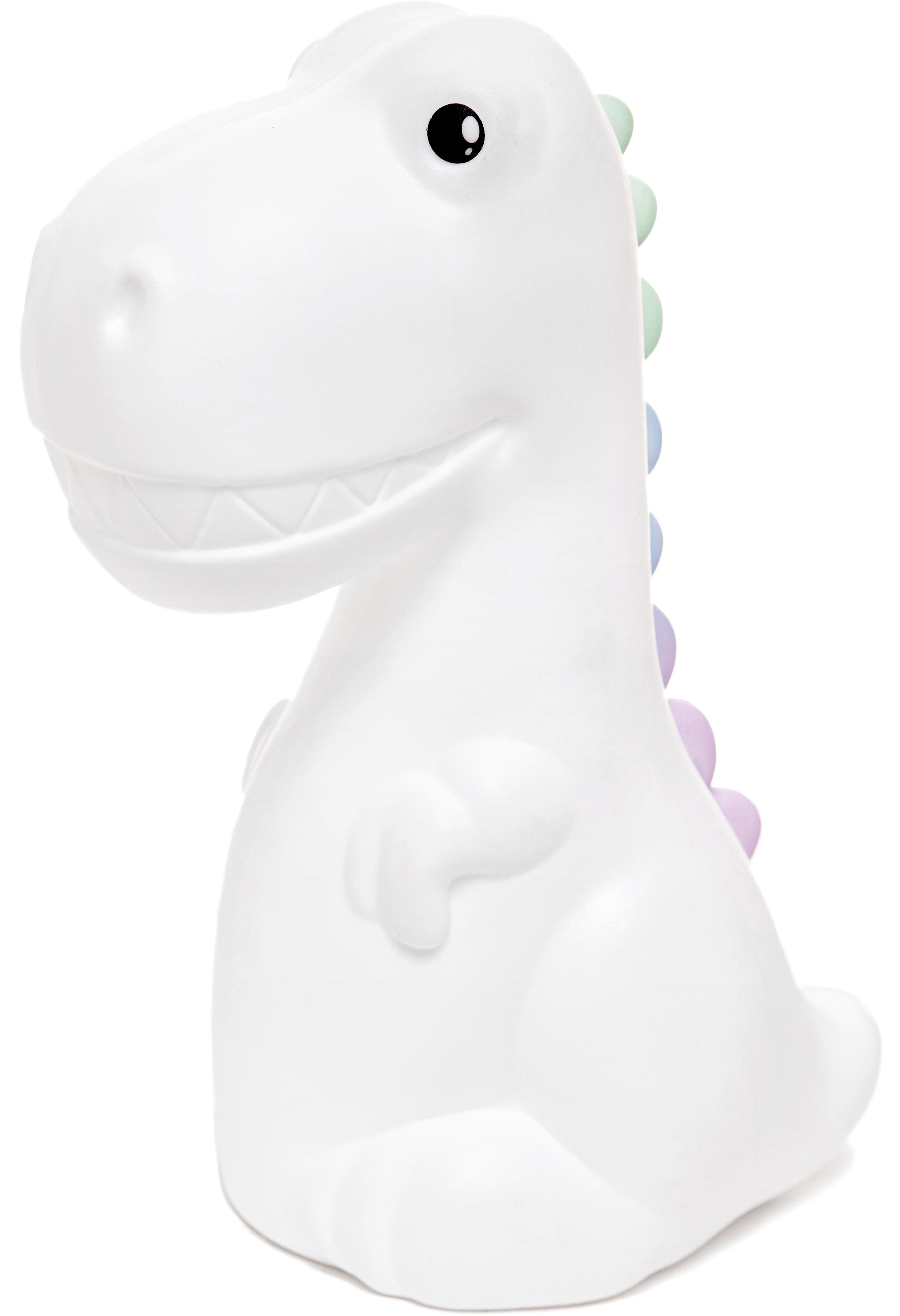 MTM DHINK Noční světlo Dinosaurus bílý XL USB
