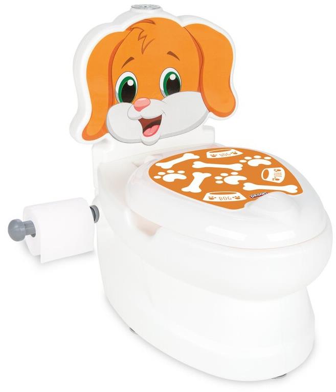 Siva WC nočník Pejsek