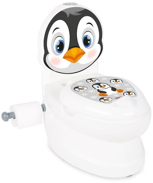 Siva WC nočník Tučňák