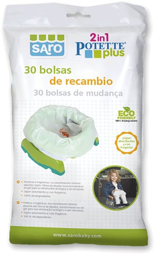 Saro Baby Náhradní sáčky do cestovního nočníku Potette® Plus