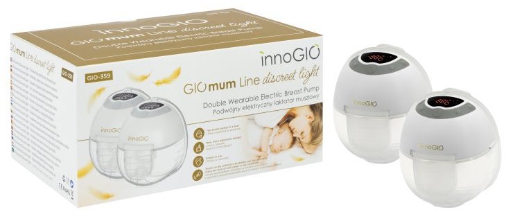 innoGIO GIOmum Line Discreet Light přenosná Double
