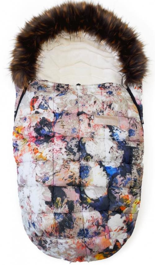 Pinkie fusak Bugee Flower s kožíškem