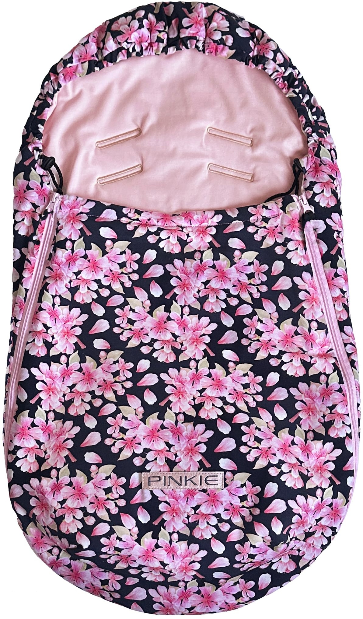 Pinkie bavlněný fusak Spring Time BIO 0-12 měsíců