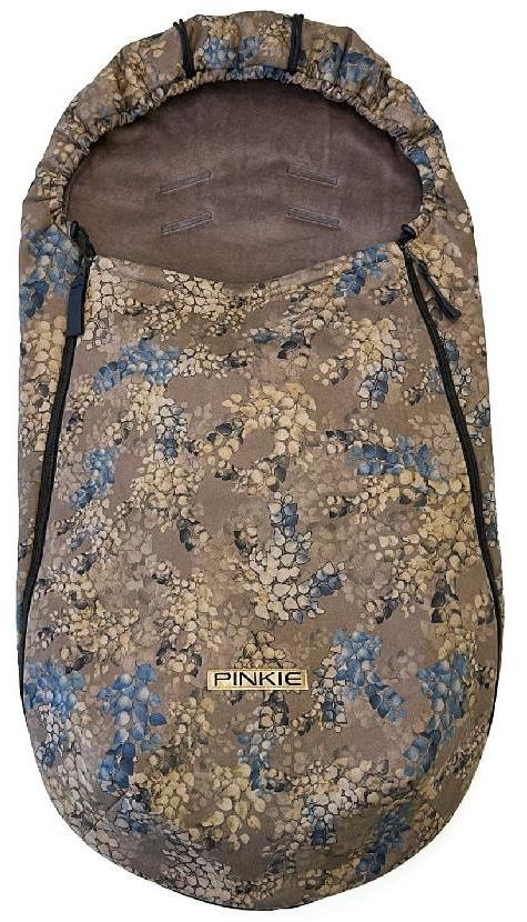 Pinkie fusak suede japan taupe ii-slabší podélné otvory