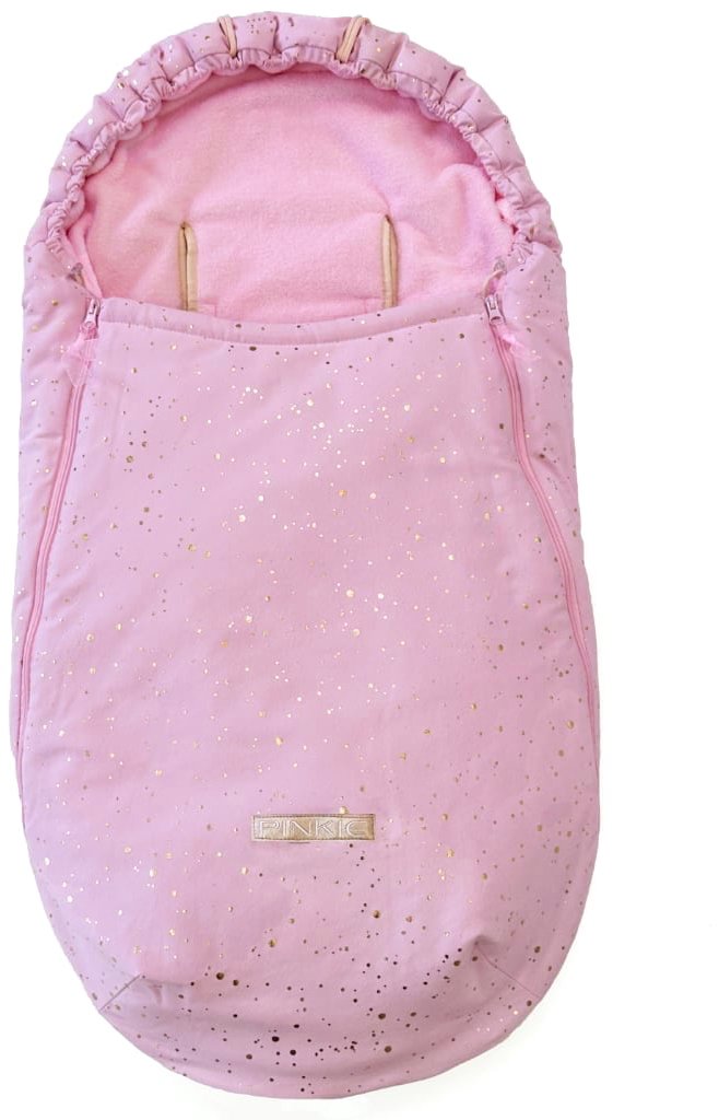 Pinkie fusak shine gold pink-lehký podélné otvory