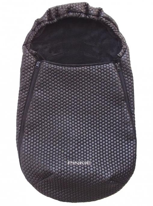 Pinkie fusak black comb 0-12 měsíců