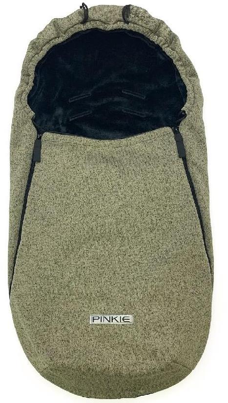 Pinkie fusak knitted softshell army-slabší