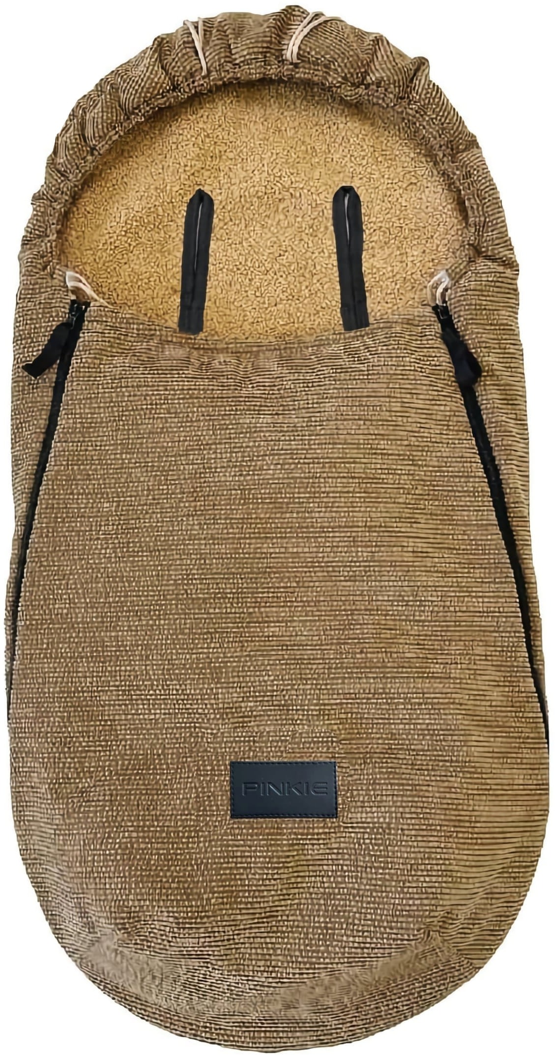 Pinkie fusak fur teddy brown-slabší podélné otvory