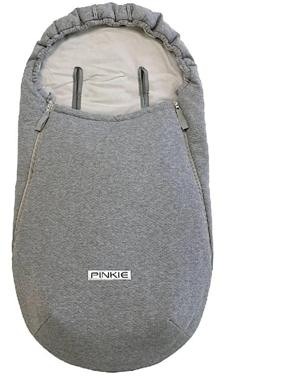 Pinkie fusak Grey Quilt BIO-lehký