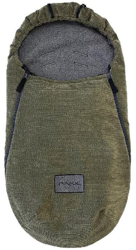 Pinkie fusak fur teddy green-slabší podélné otvory