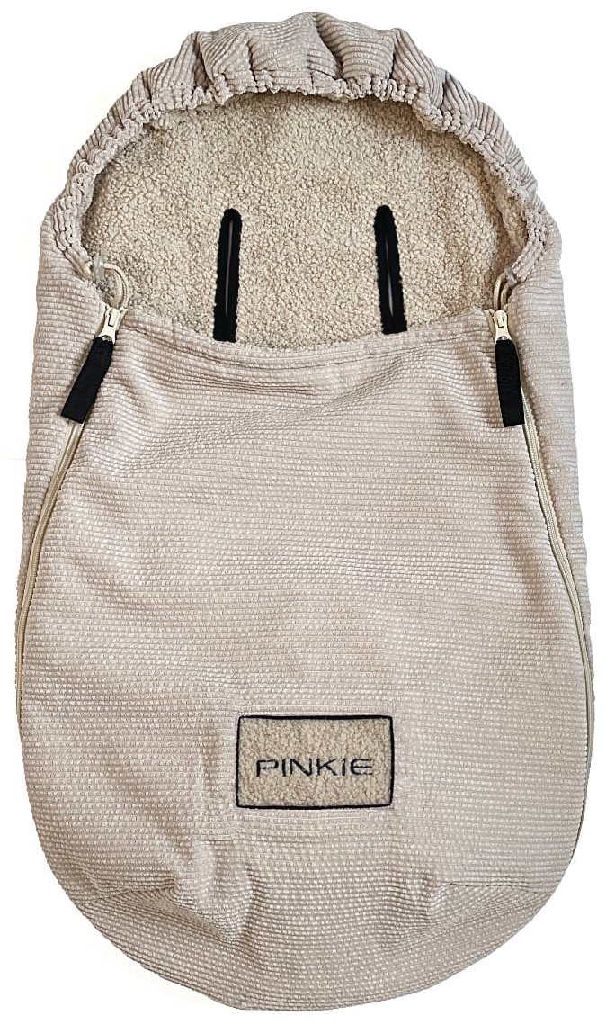 Pinkie fusak fur teddy cream 0-12 měsíců