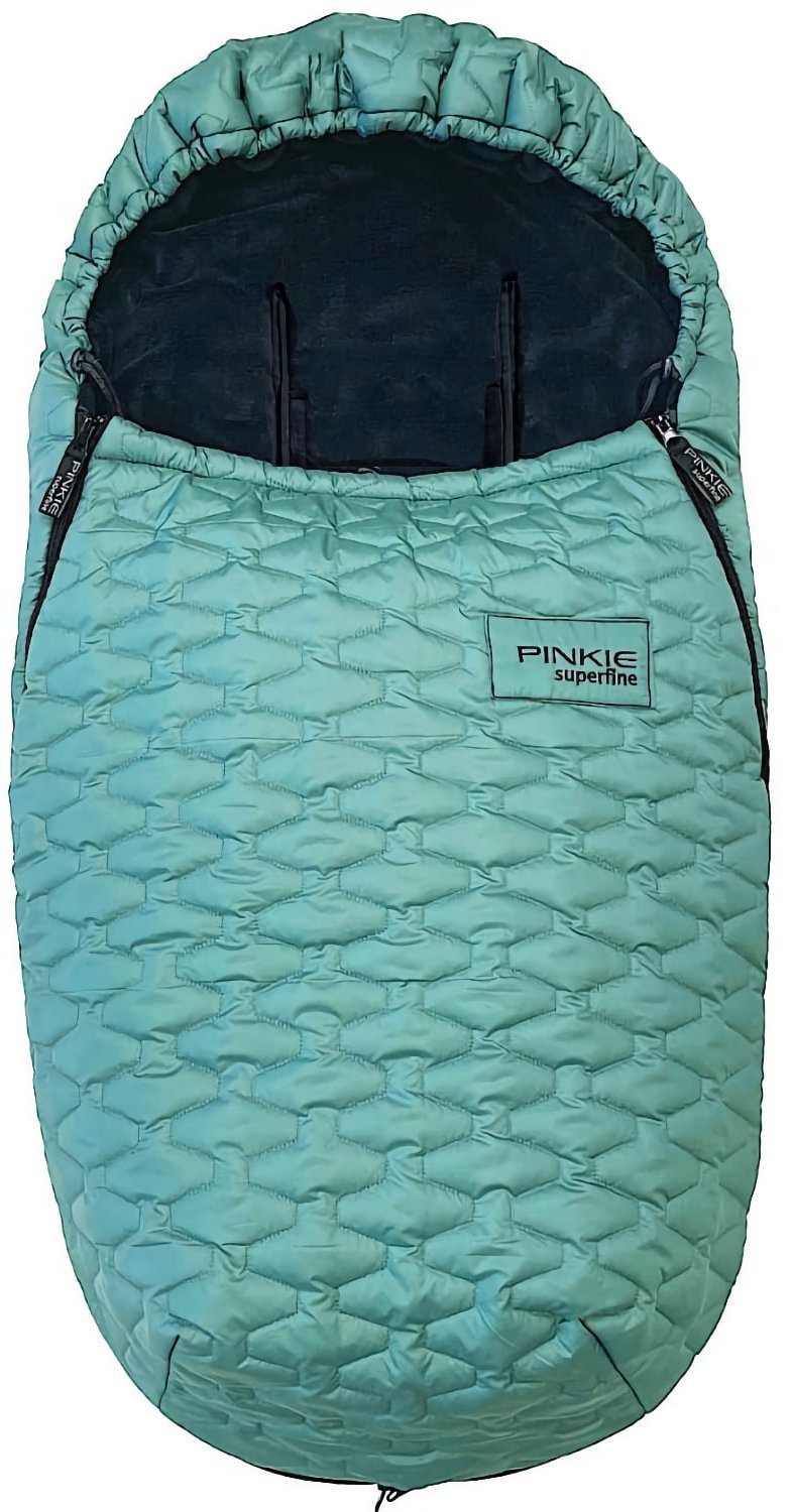 Pinkie Péřový zimní fusak Superfine Old Green