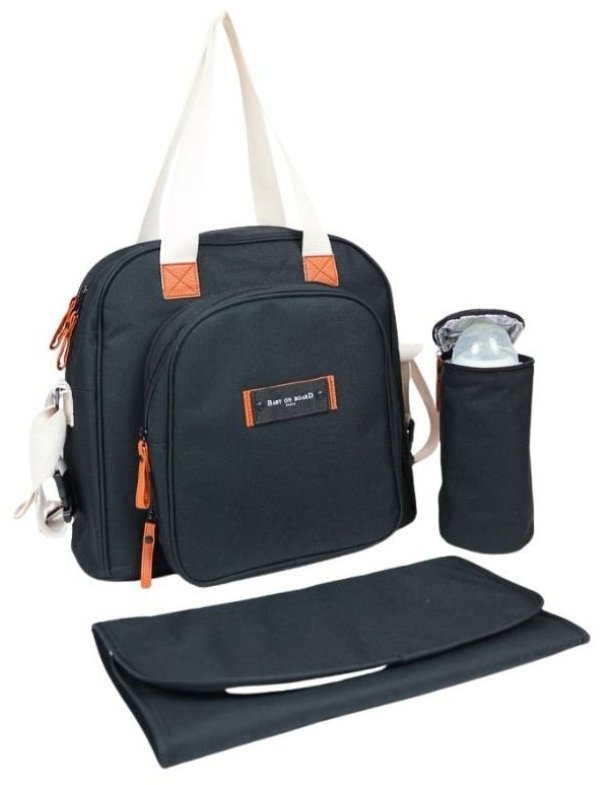 Baby on Board Square Duo Black