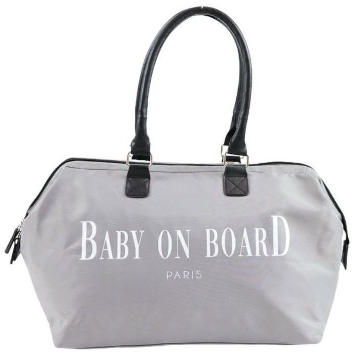 Baby on Board Jamestone Grey