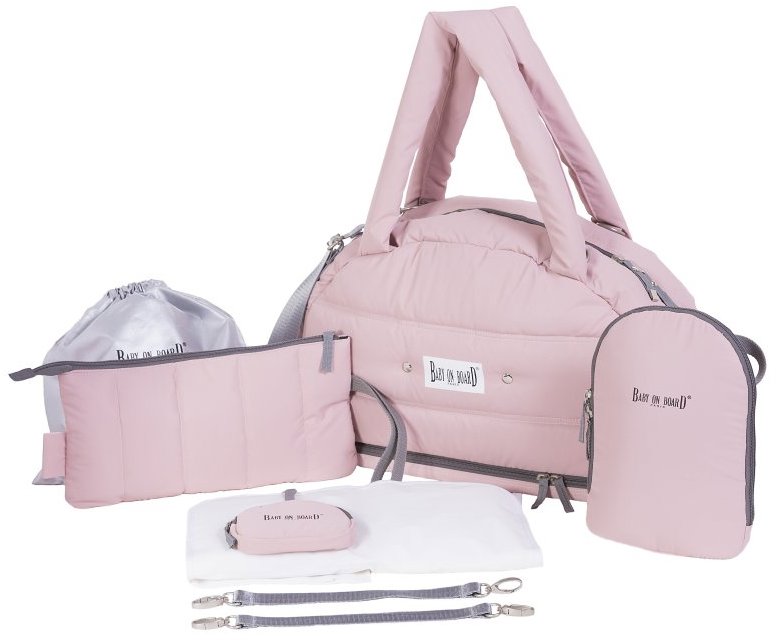 Baby on Board Doudoune Chic Rose